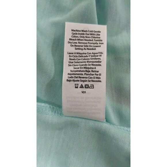 Wonder Nation Girls Size XXL 18 Mint Blue Long Sleeve Pullover T-Shirt - Picture 10 of 10